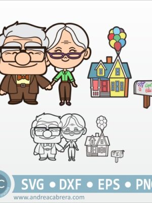 Carl y Ellie, su casa y el buzon
