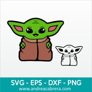 Vector Bebé Yoda versión mini