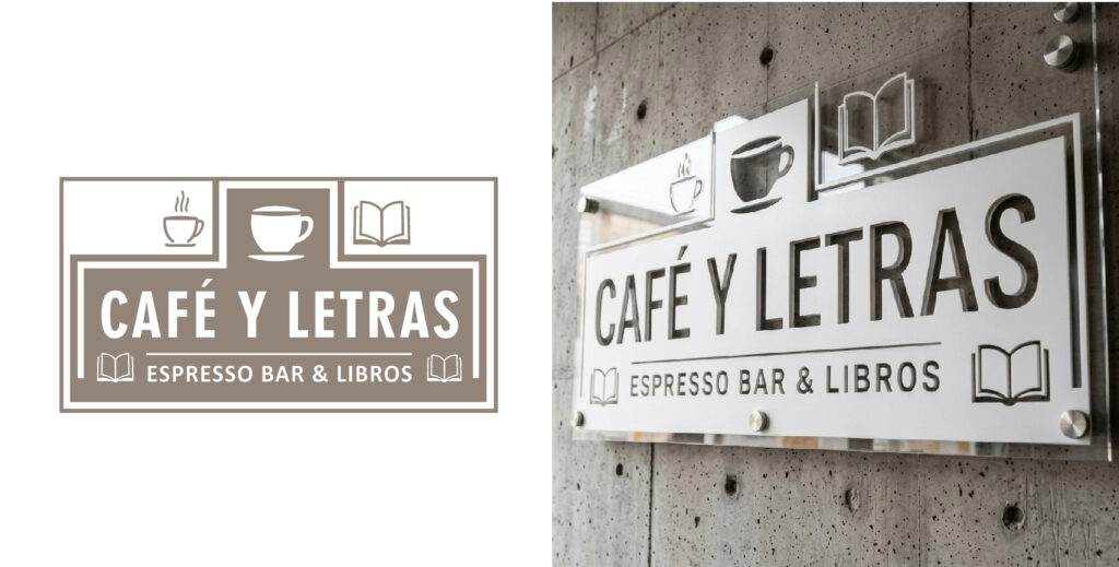 vectorización de logotipo para letrero de acrílico