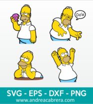 Vector Homero Simpson